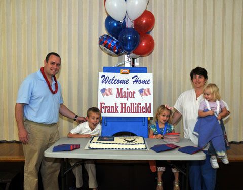The Hollifield family, Frank, James, Bella, Dana and Mary
